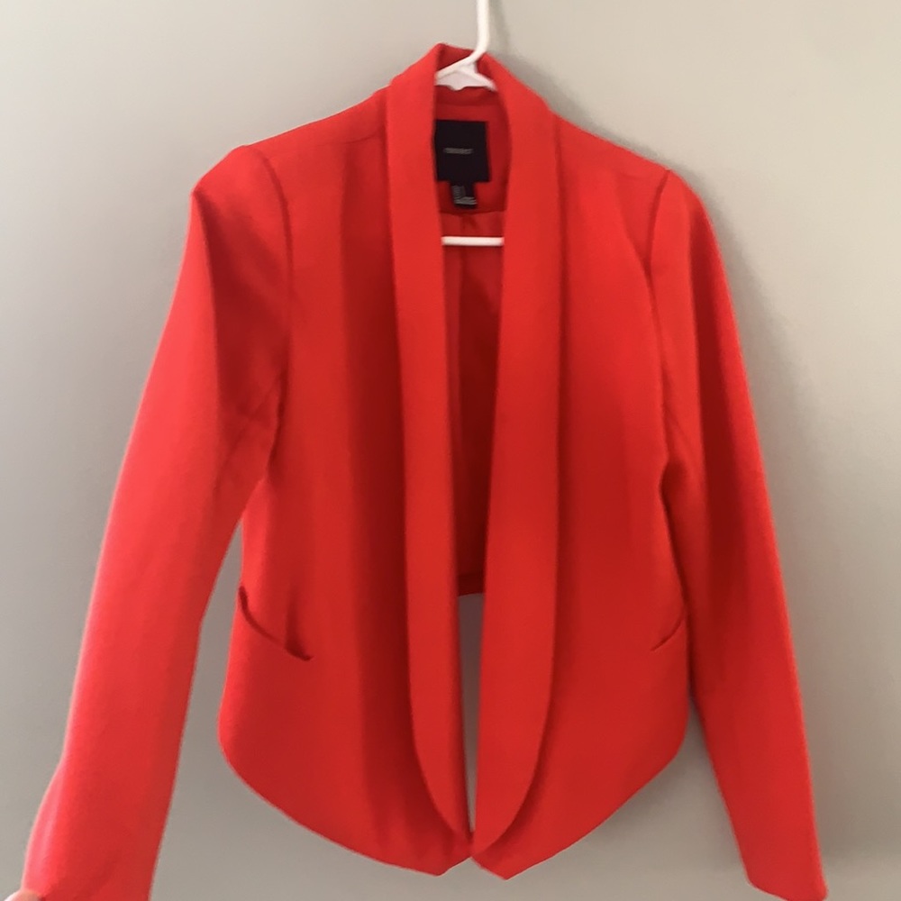 Forever 21 Small Coral Blazer